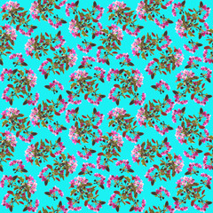 Floral seamless pattern - spring background
