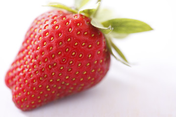Close up of a strawberry