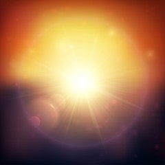 Obraz premium Dark and soft summer background