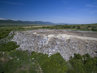 Landfill for household waste .