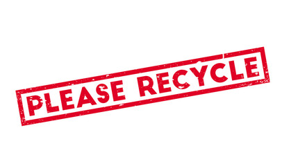 Please Recycle rubber stamp. Grunge design with dust scratches. Effects can be easily removed for a clean, crisp look. Color is easily changed.