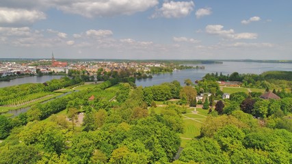 Luftaufnahme Schlosspark Schwerin