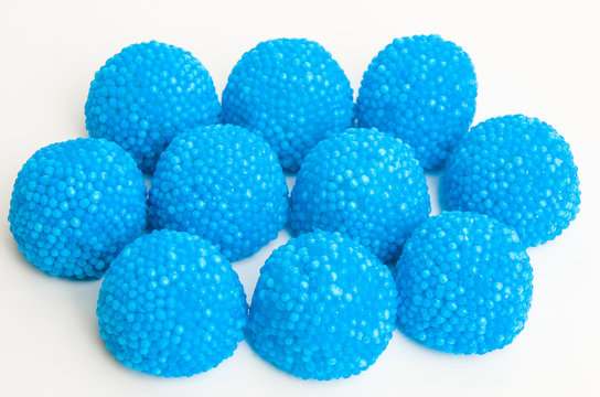 Gummy Blue Raspberries