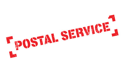 Postal Service rubber stamp. Grunge design with dust scratches. Effects can be easily removed for a clean, crisp look. Color is easily changed.