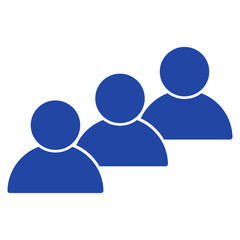 User Cohort flat vector illustration. An isolated illustration on a white background.