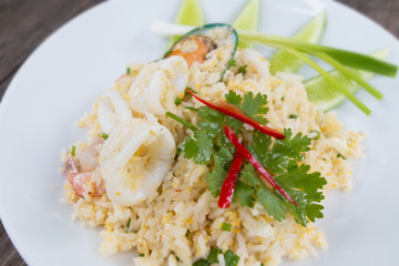 seafood fried rice