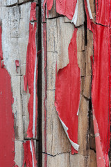 Cracked wood