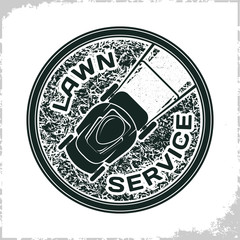 Lawn service logo