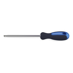Screwdriver realistic blue