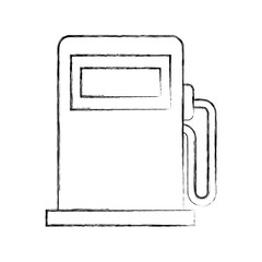 station service pump icon vector illustration design