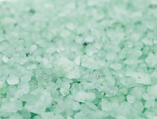 Obraz premium Surface coated with salt crystals