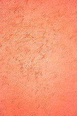 The walls are made of beautiful orange soil, refreshing.