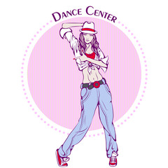 Dance line color street dance