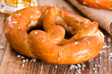 Bavarian pretzels. 