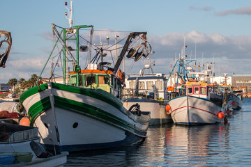 Traditional fishing boats