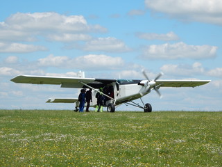 Tandem Fallschirm