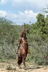 Volksstamm der Hamar im Omo Valley von Äthiopien