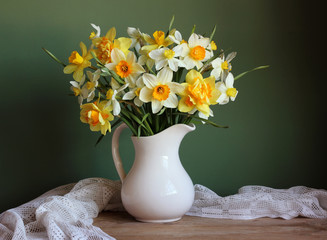 Bouquet of daffodils