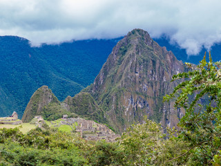 Inkaruinen auf dem Machu Picchu Cusco Peru