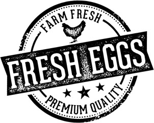 Vintage Farm Fresh Eggs Sign