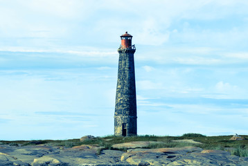 Sea, lighthouse, seal