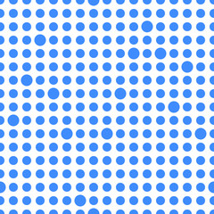 Circles seamless dot abstract geometric pattern vector