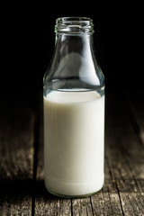 Bottle of milk.