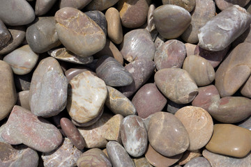 beach stones, pebble, flint