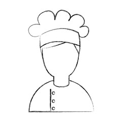 professional chef avatar character vector illustration design