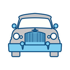 car transportation vehicle icon vector illustration graphic design