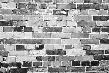 Brick texture with scratches and cracks