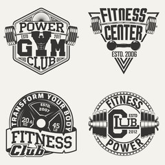 Obraz premium Set of vintage emblems