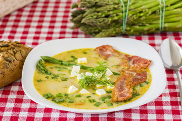 Asparagus soup