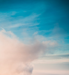 Beautiful clouds sky sunrise