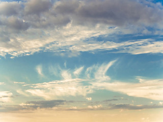 Obraz premium Beautiful sky and clouds