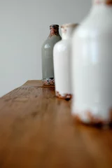 Tapeten bottles © Mitzy