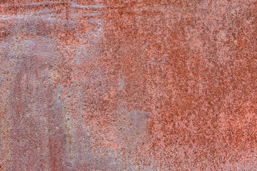 Old rust red background.