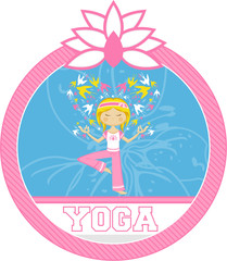 Yoga Girl Character