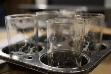 At the end of the beer flight