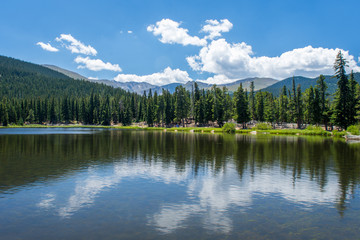 Beautiful Colorado skies and reflections