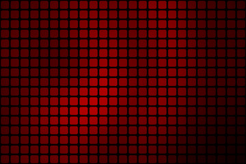 Deep burgundy red abstract rounded mosaic background over black