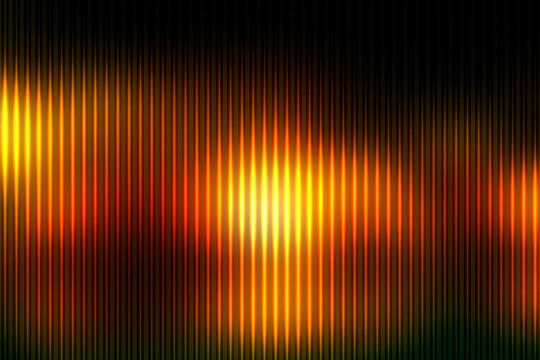 Fototapeta Black orange yellow abstract with light lines blurred background