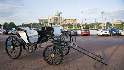 Fototapeta premium Putrajaya, Malaysia 9 Sep2016; scenery and akitviti afternoon around the prime minister's office in Putrajaya