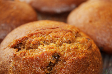 Whole grain muffin