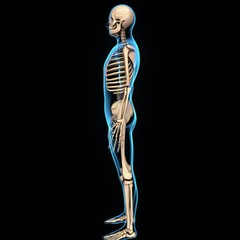 Human skeleton Human skeleton front Diagram of the human skeleton Details