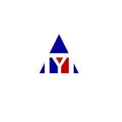 letter HY logo vector