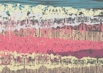 Creative abstract textured background. Colorful daub. Retro design. Art. Vector illustration, eps10