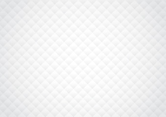 Fototapeta premium Geometric seamless pattern white texture design vector