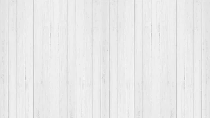 Fotobehang witte houtstructuur achtergrond © sorrapongs