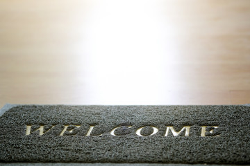 Fototapeta premium welcome sign